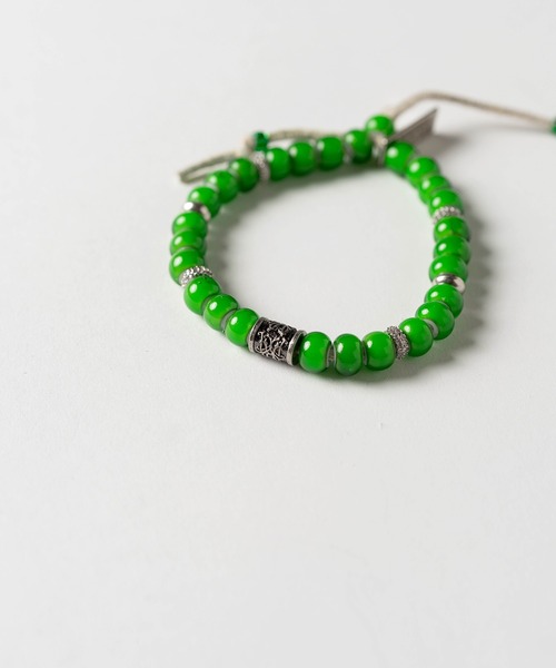 KAMIYA ブレスレット Glass Beads Bracelet メンズ : ZOZOTOWN Yahoo