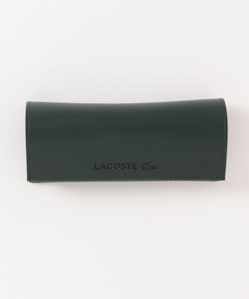 伊達メガネ メガネ 眼鏡 「LACOSTE/ラコステ」ハーフリム メガネ L2508A 210 メンズ レディース_4