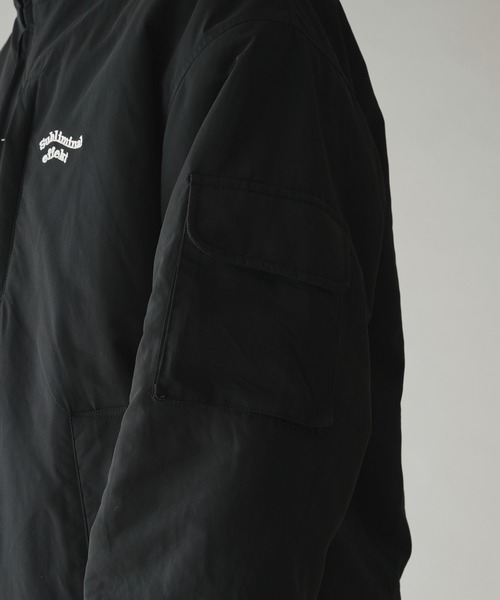 「Adoon plain」 ブルゾン MEDIUM チャコールグレー メンズ_画像2