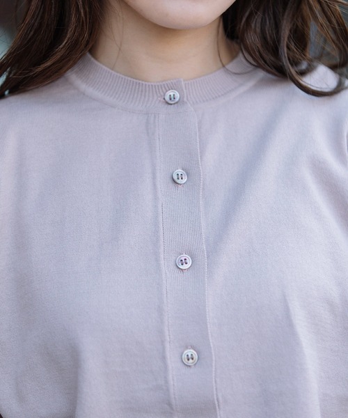 「Munich」 カーディガン FREE ブラック レディース_画像2