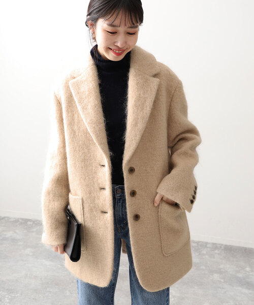 SLOBE IENA」 ブルゾン FREE ベージュ レディース SLOBE IENA