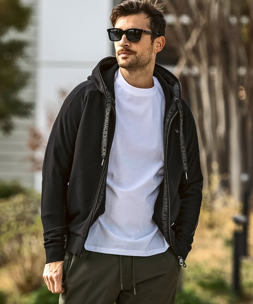 1PIU1UGUALE3 RELAX 「1PIU1UGUALE3 RELAX 」 ジップアップパーカー L