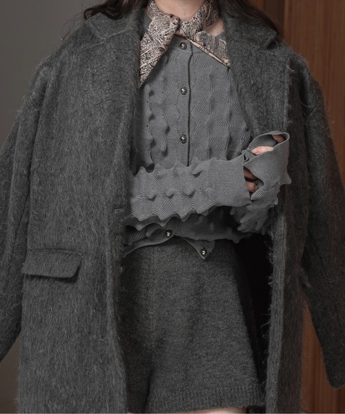 「lawgy」 コート FREE ブラウン レディース_画像5