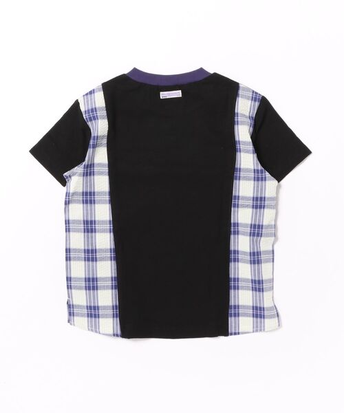 zuppa di zucca（ズッパ ディ ズッカ） tシャツ 播州織切替え半袖T