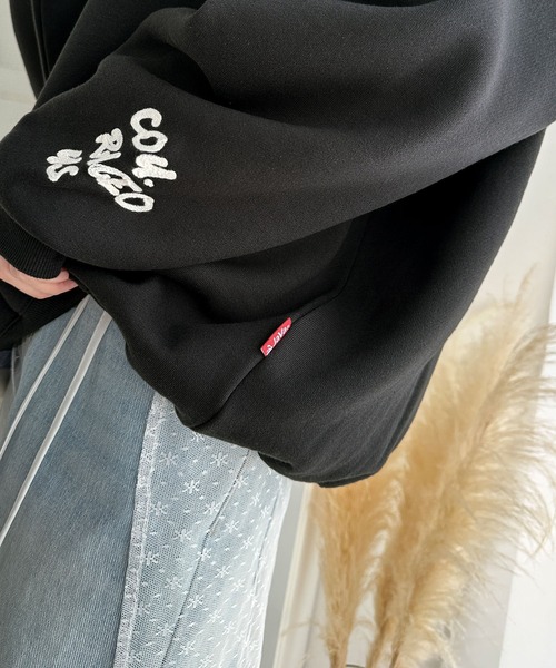 「Java」 プルオーバーパーカー SMALL チャコール レディース | Java | 03