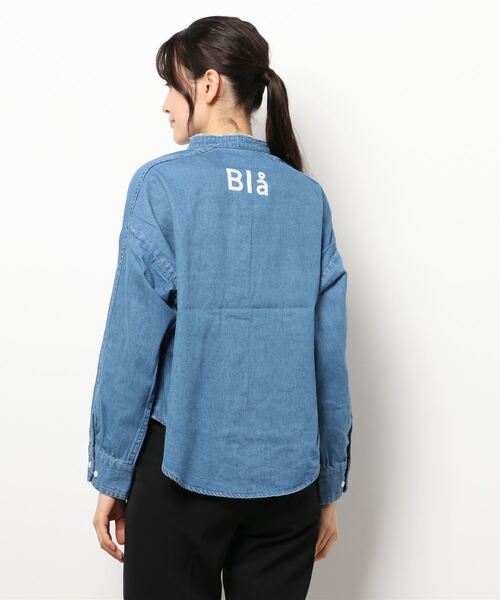 「blanc basque」 長袖ブラウス 38 アイボリー レディース_画像4