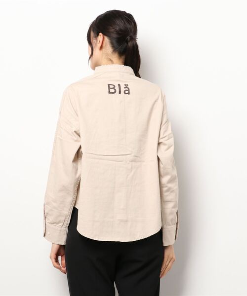 「blanc basque」 長袖ブラウス 38 アイボリー レディース_画像7