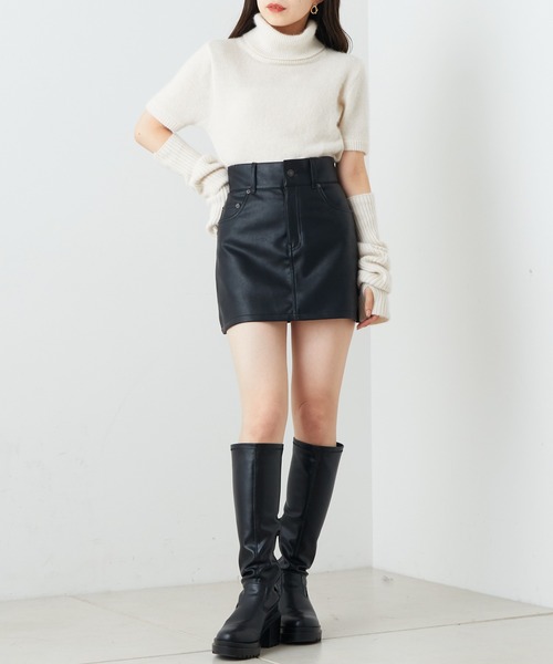 「Chico」 ミニスカート LARGE ブラック レディース_画像5