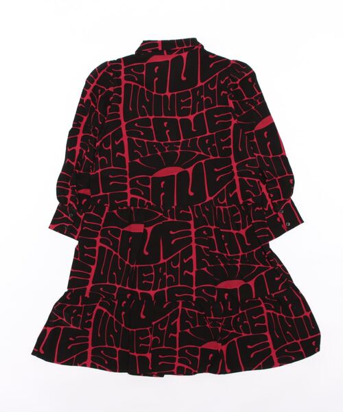 「Desigual」 シャツワンピース M レッド レディース_画像2