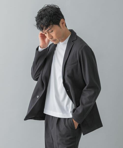「URBAN RESEARCH ROSSO MEN」 セットアップ LARGE チャコールグレー メンズ_画像4