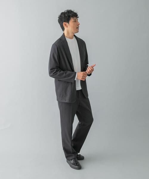「URBAN RESEARCH ROSSO MEN」 セットアップ LARGE チャコールグレー メンズ_画像9