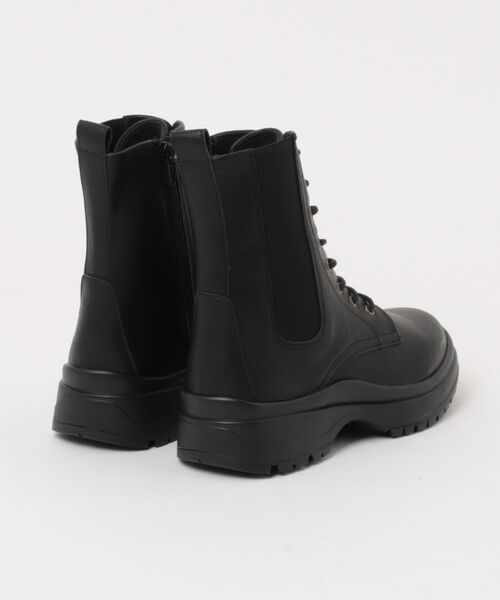「Piedi Nudi」 「B.C.COMPANY」ショートブーツ M ブラック レディース_画像2
