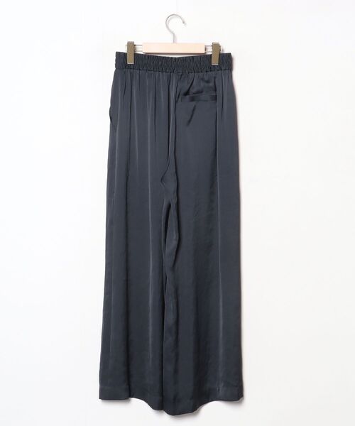 「AP STUDIO」 イージーパンツ - ネイビー レディース_画像2