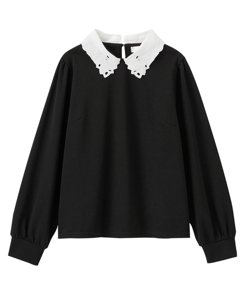 「alotta」 長袖ブラウス LL アイボリー レディース_画像5