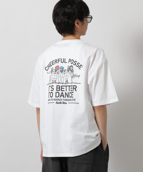 LAKOLE（ラコレ） tシャツ BACKヒゲオジTEE / 647926 メンズ