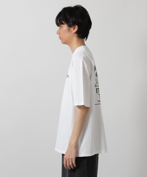 LAKOLE（ラコレ） tシャツ BACKヒゲオジTEE / 647926 メンズ
