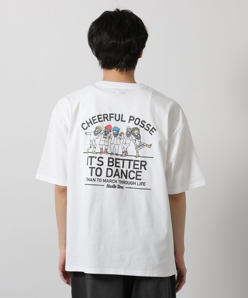 LAKOLE（ラコレ） tシャツ BACKヒゲオジTEE / 647926 メンズ
