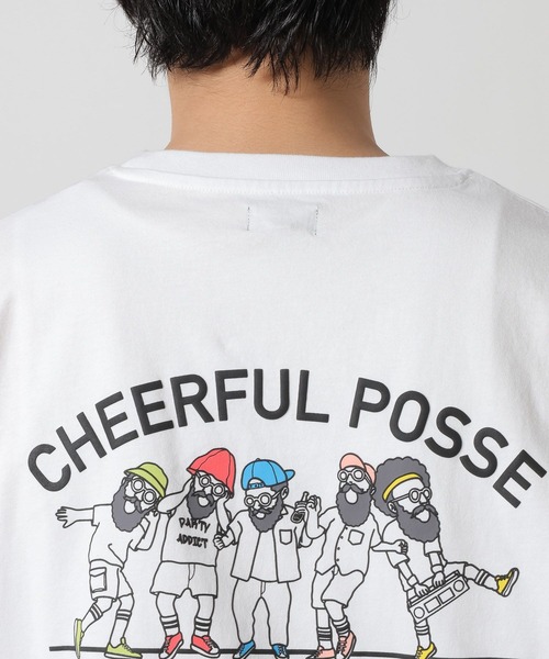 LAKOLE（ラコレ） tシャツ BACKヒゲオジTEE / 647926 メンズ