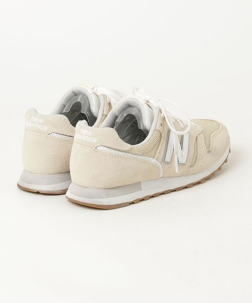 「New Balance」 ローカットスニーカー 23cm ベージュ レディース_画像2