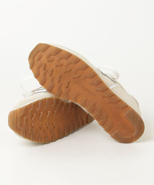 「New Balance」 ローカットスニーカー 23cm ベージュ レディース_画像3