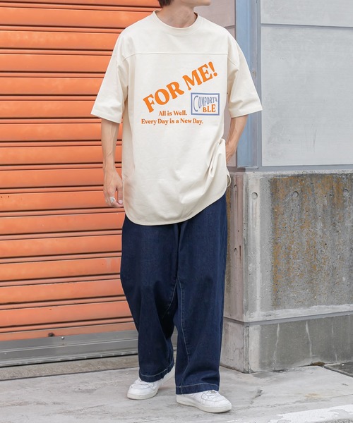 「Perushu」 デニムパンツ MEDIUM ライトブルー メンズ_画像9