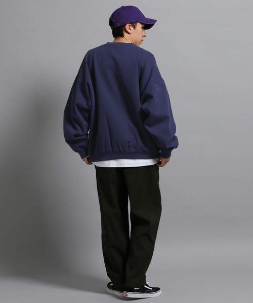 「GEORGE'S」 スウェットカットソー MEDIUM ブルー メンズ_画像2