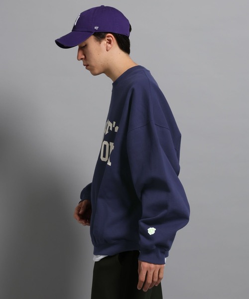 「GEORGE'S」 スウェットカットソー MEDIUM ブルー メンズ_画像6