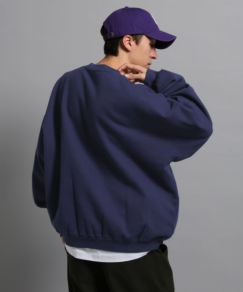「GEORGE'S」 スウェットカットソー MEDIUM ブルー メンズ_画像7