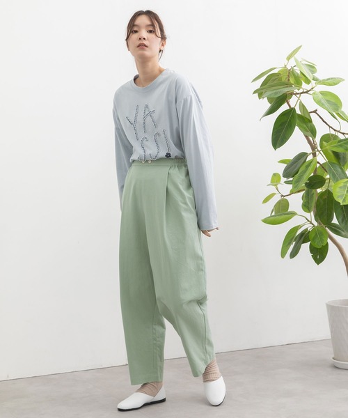 「POU DOU DOU」 パンツ 3 ダークグレー レディース_画像7
