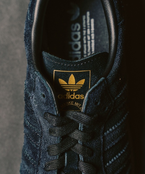 「adidas」 ローカットスニーカー 28糎 赤銅色 メンズ