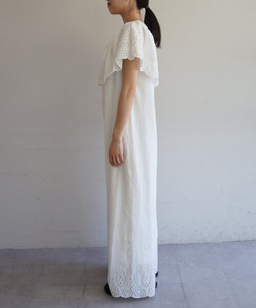 Loungedress（ラウンジドレス） オールインワン コットンレース