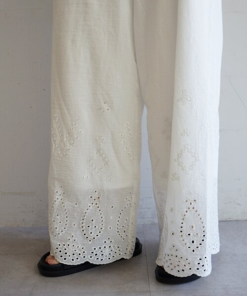 Loungedress（ラウンジドレス） オールインワン コットンレース