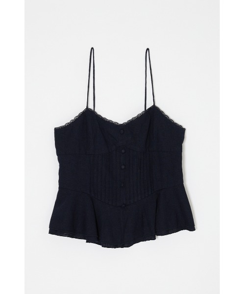 MOUSSY（マウジー） キャミソール 「セットアップ対応」LINEN BLEND