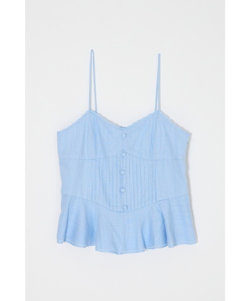 MOUSSY（マウジー） キャミソール 「セットアップ対応」LINEN BLEND