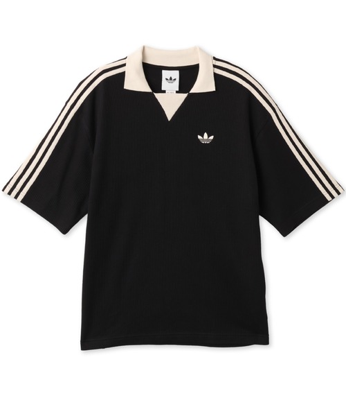 adidas（アディダス） ポロシャツ 半袖 adidas WAFFLE JERSEY