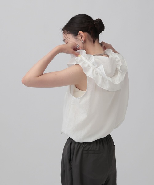 ブラウス シャツ フーディシャツノースリチュニック　813919 レディースの画像