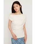 tシャツ 半袖 ONE SHOULDER CU...の詳細画像1