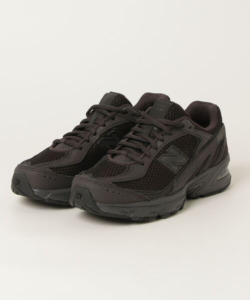 「New Balance」 ローカットスニーカー 27.5cm ブラウン レディース_画像4