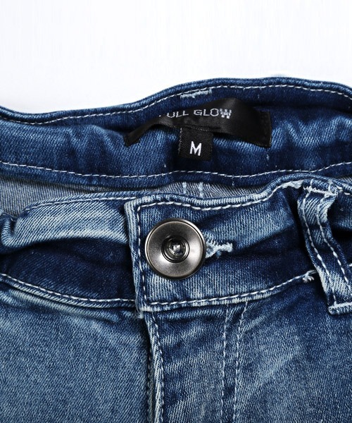 LUXSTYLE（ラグスタイル） ジーンズ ストレッチデニムスキニーアンクル