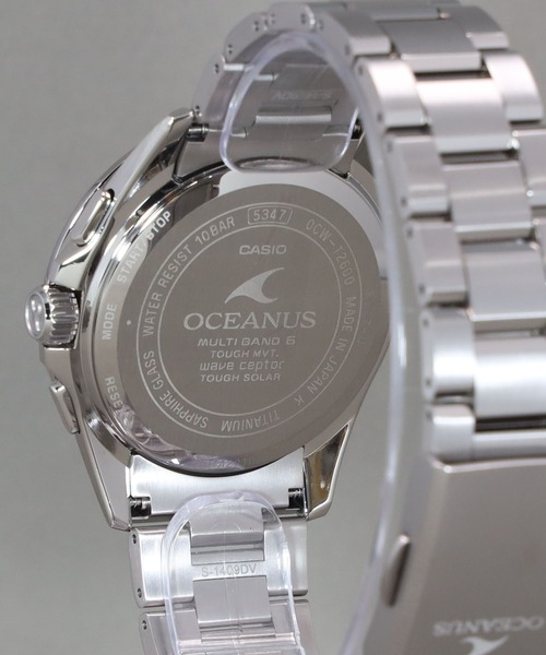 OCEANUS 腕時計 Classic Line / 電波ソーラー OCW-T2600-1AJF メンズ