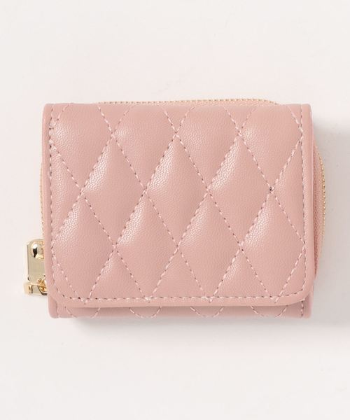 さっち キルティングデニム ミニ財布♡♡ Fun & Daily 財布 F＆D : キルトミニウォレット レディース