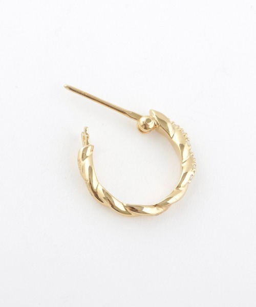 Jouete（ジュエッテ） ピアス フープ ピアス ジルコニア レディース