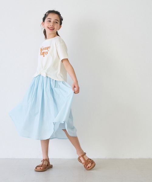 ルイ・ヴィトン コットンスカート coca スカート キッズ 親子お揃いコットンボイルスカート 子供服