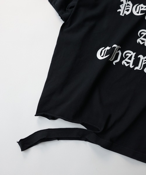 NUMBER (N)INE（ナンバーナイン） tシャツ GIVE PEACE A CHANCE DAMAGE