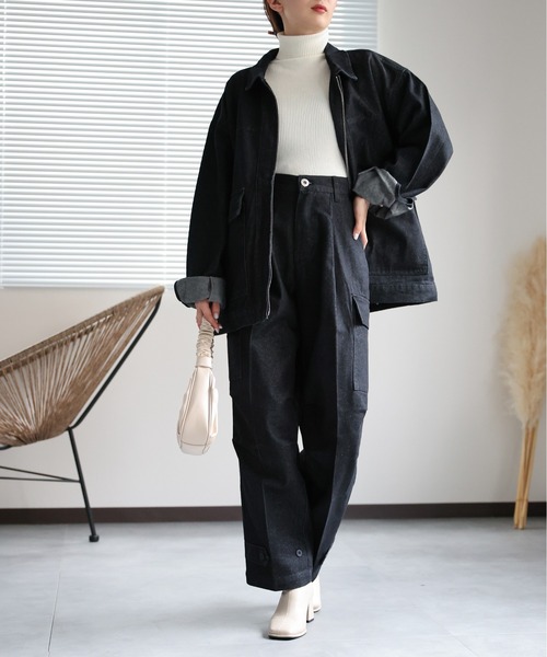 CREARE -LINO- デニムジャケット gジャン オーバーサイズ ビッグ