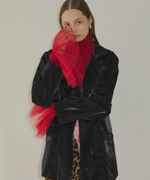 T label チュールアームカバー / Black アームカバー Tulle cuffs／チュールカフス レディース : ZOZOTOWN