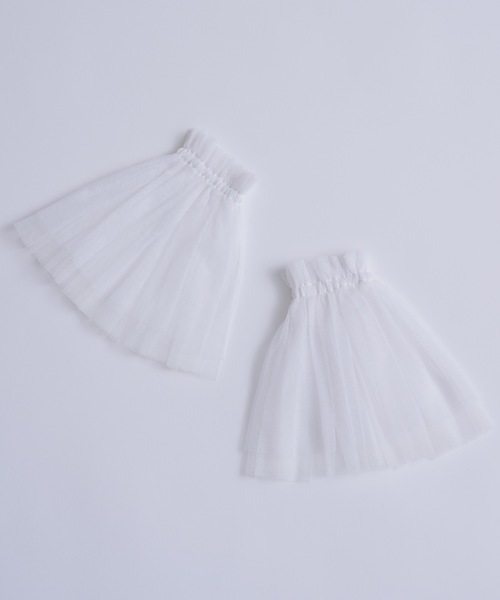 アームカバー Tulle cuffs／チュールカフス レディース