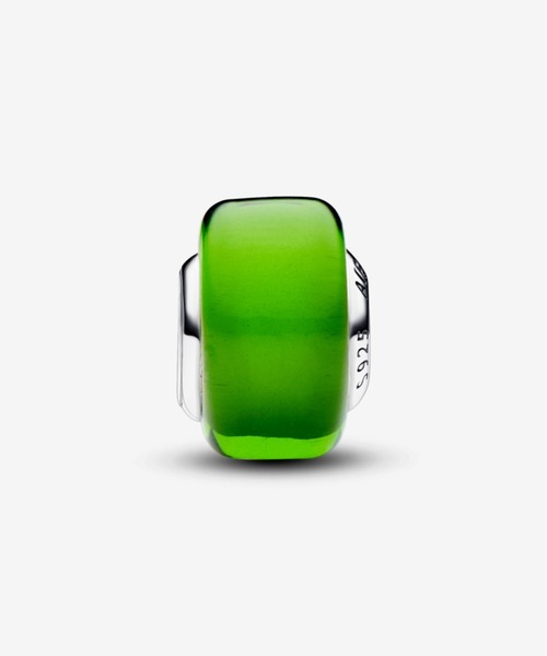 PANDORA（パンドラ） チャーム グリーン ミニ ムラーノガラス チャーム