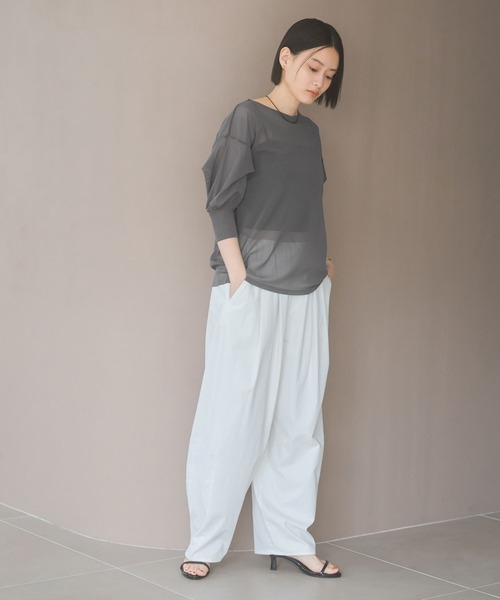 パンツ 「不動の人気」コクーンボリュームパンツ「追加7」 レディースの画像