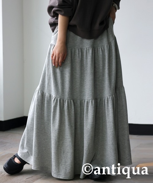 antiqua スカート 裏毛ティアードスカート : ZOZOTOWN Yahoo!店 - 通販